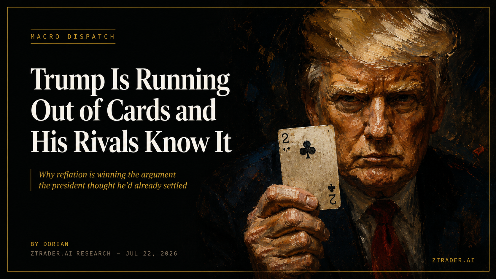 Trump Is Running Out of Cards and His Rivals Know It — cover art