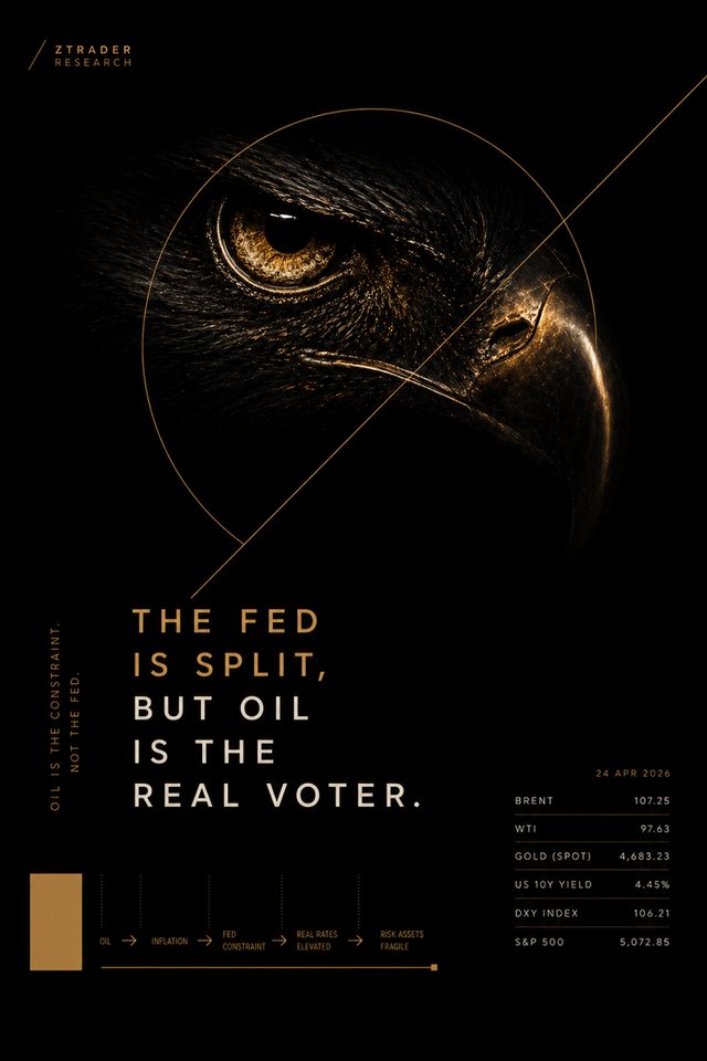 Cover for The Fed Is Split, But Oil Is the Real Voter
