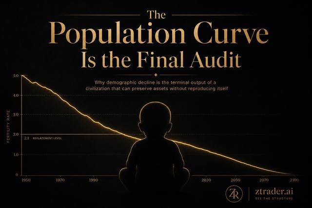 Cover for The Population Curve Is the Final Audit | The World's Baby Problem