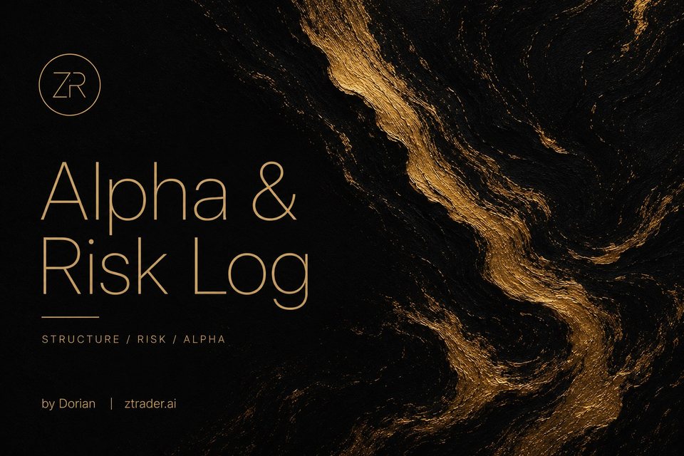 Cover for Alpha & Risk Log 01 | 08.23.2026: The Global Dollar Deadlock