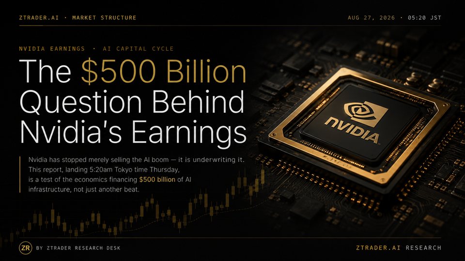 Cover for THE $500 BILLION QUESTION BEHIND NVIDIA'S EARNINGS