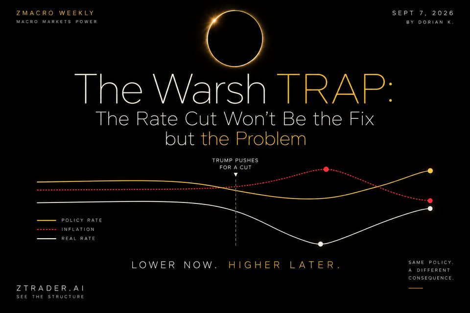 Cover for The Warsh TRAP: The Rate Cut Won’t be the fix but the problem