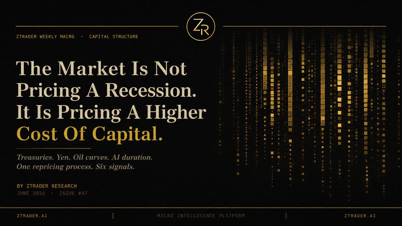 Cover for The Market Is Not Pricing A Recession. It Is Pricing A Higher Cost Of Capital.