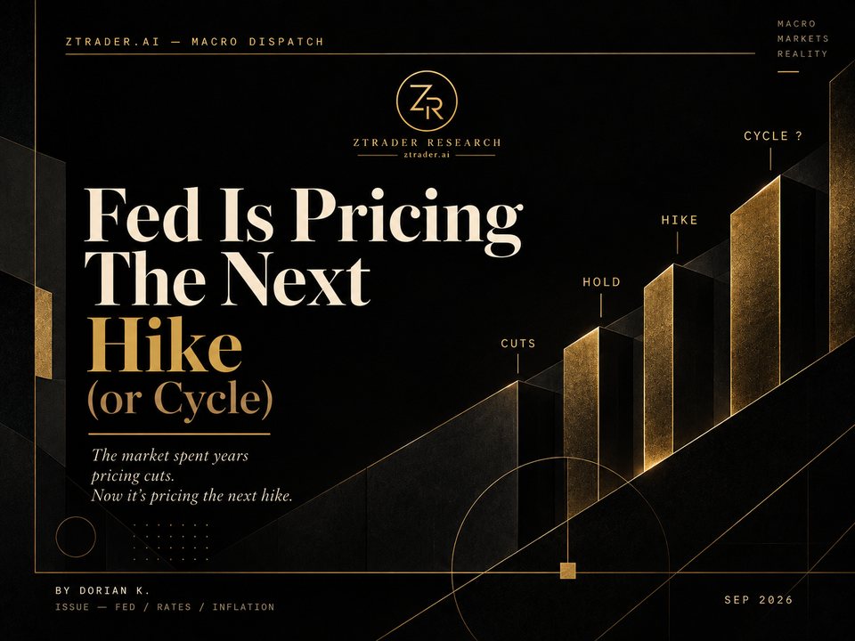 Cover for Fed Is Pricing the Next Hike (or Cycle)